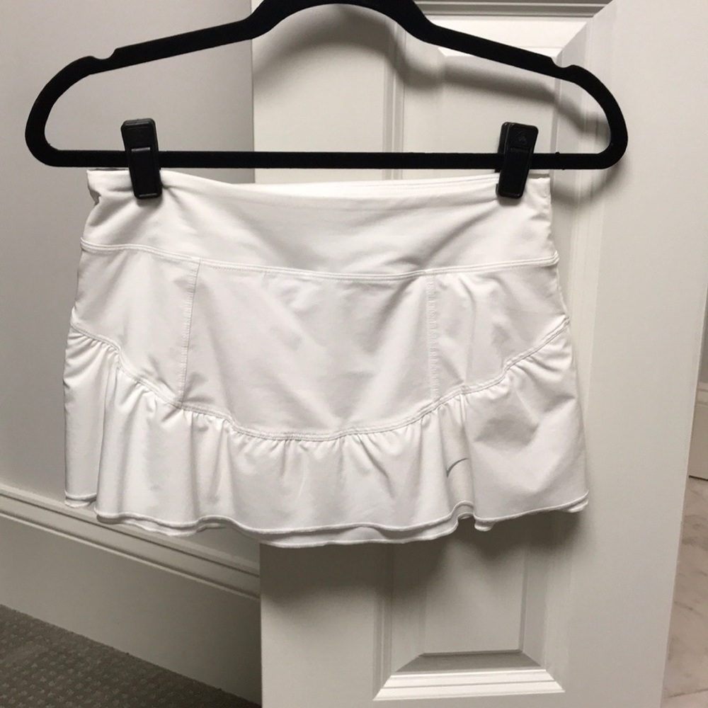 White Nike Athletic/Tennis Skirt